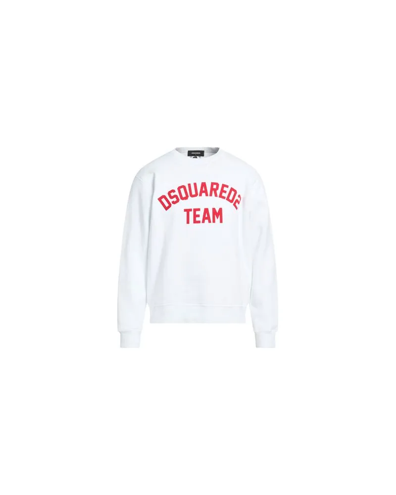 Dsquared2 TOPS - Sweatshirtsauf YOOX.COM Weiß