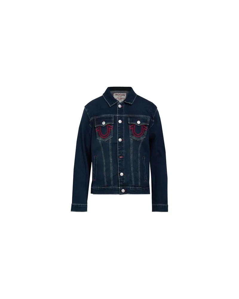 True Religion JACKEN & MÄNTEL - Jeansjacken/Mäntelauf YOOX.COM Blau