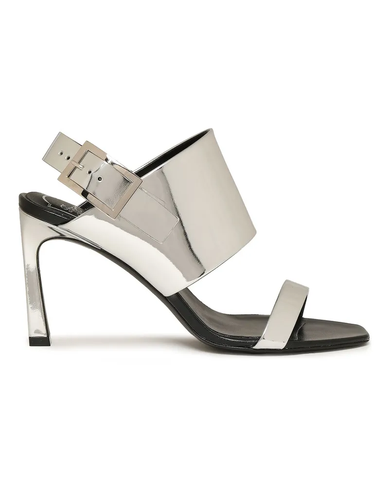 Roger Vivier Sandale Silber