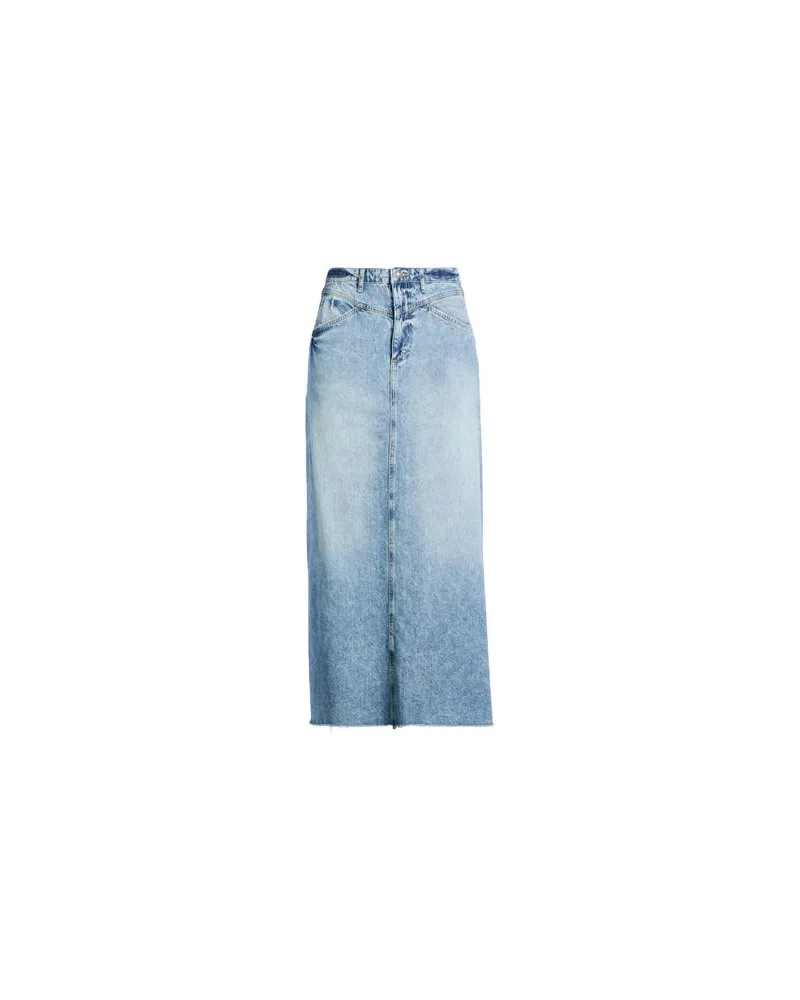 Free People WE THE FREE - HOSEN & RÖCKE - Jeansröckeauf YOOX.COM Blau