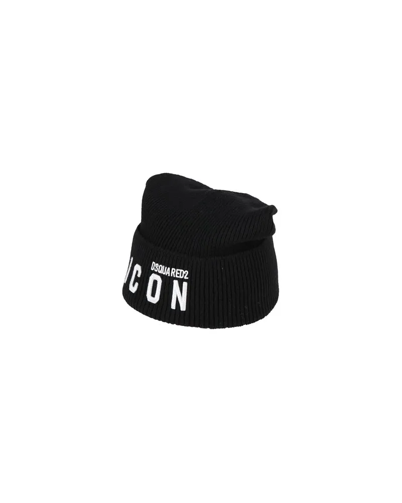 Dsquared2 ACCESSOIRES - Mützen & Hüteauf YOOX.COM Schwarz