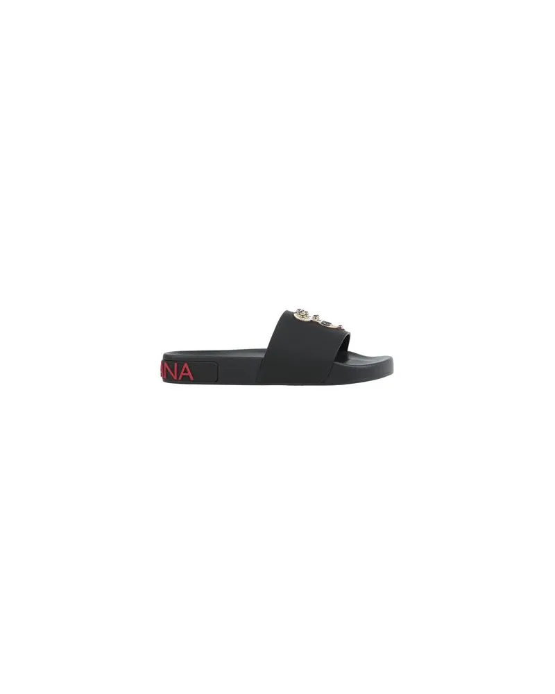 Dolce & Gabbana SCHUHE - Sandalenauf YOOX.COM Schwarz