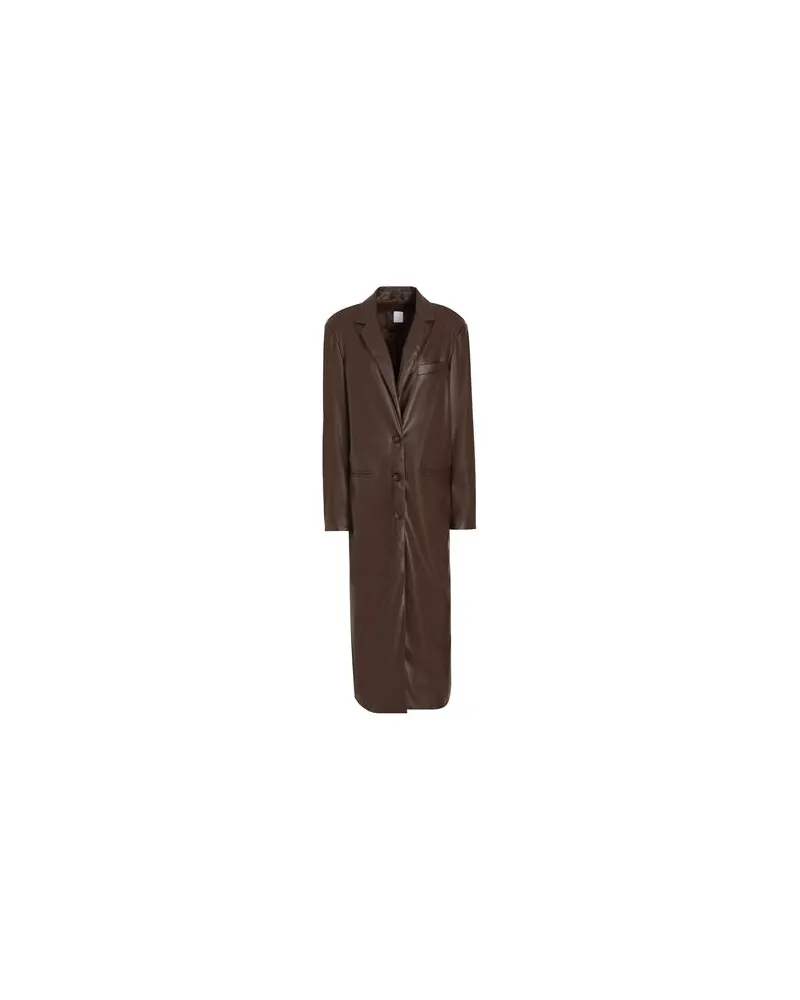 8 by Yoox SB OVERSIZE COAT - JACKEN & MÄNTEL - Mäntelauf YOOX.COM Schokobraun
