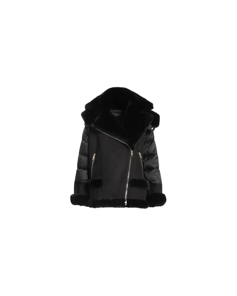 VIOLANTI JACKEN & MÄNTEL - Pufferjacken & Daunenjackenauf YOOX.COM Schwarz