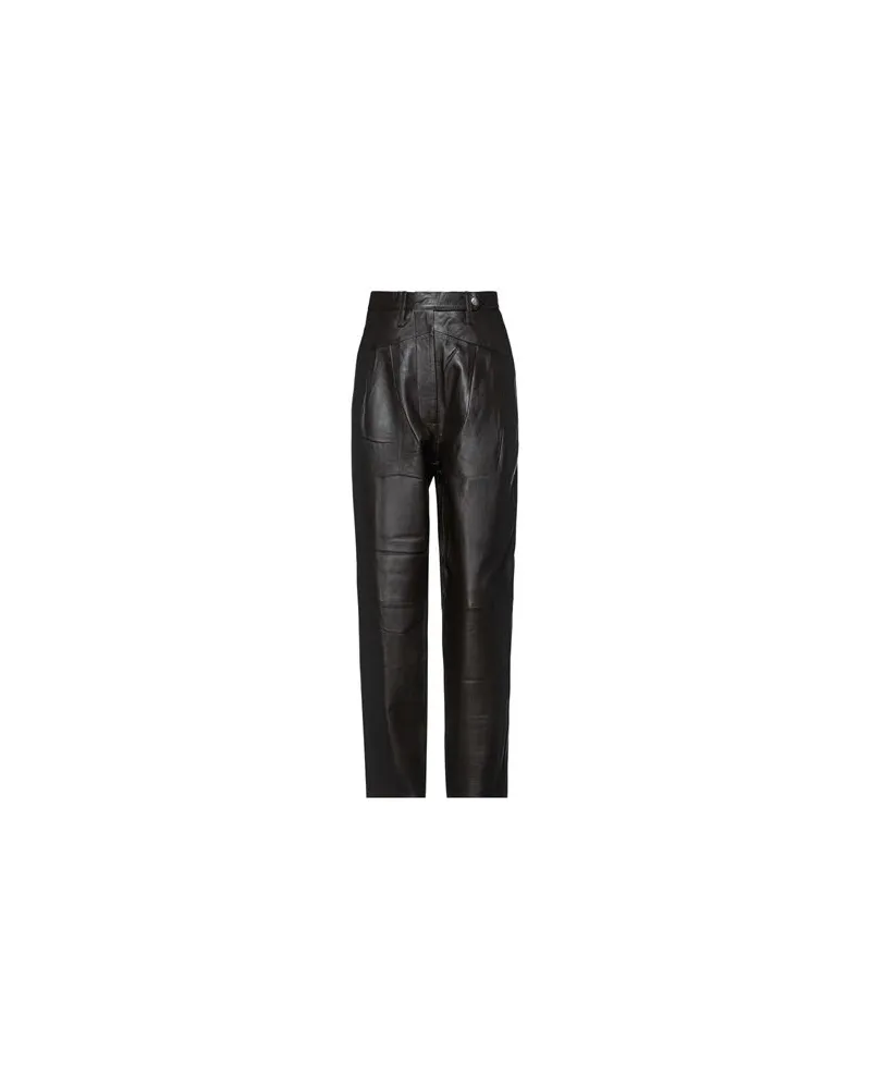 ROTATE Birger Christensen HOSEN & RÖCKE - Hosenauf YOOX.COM Dunkelbraun