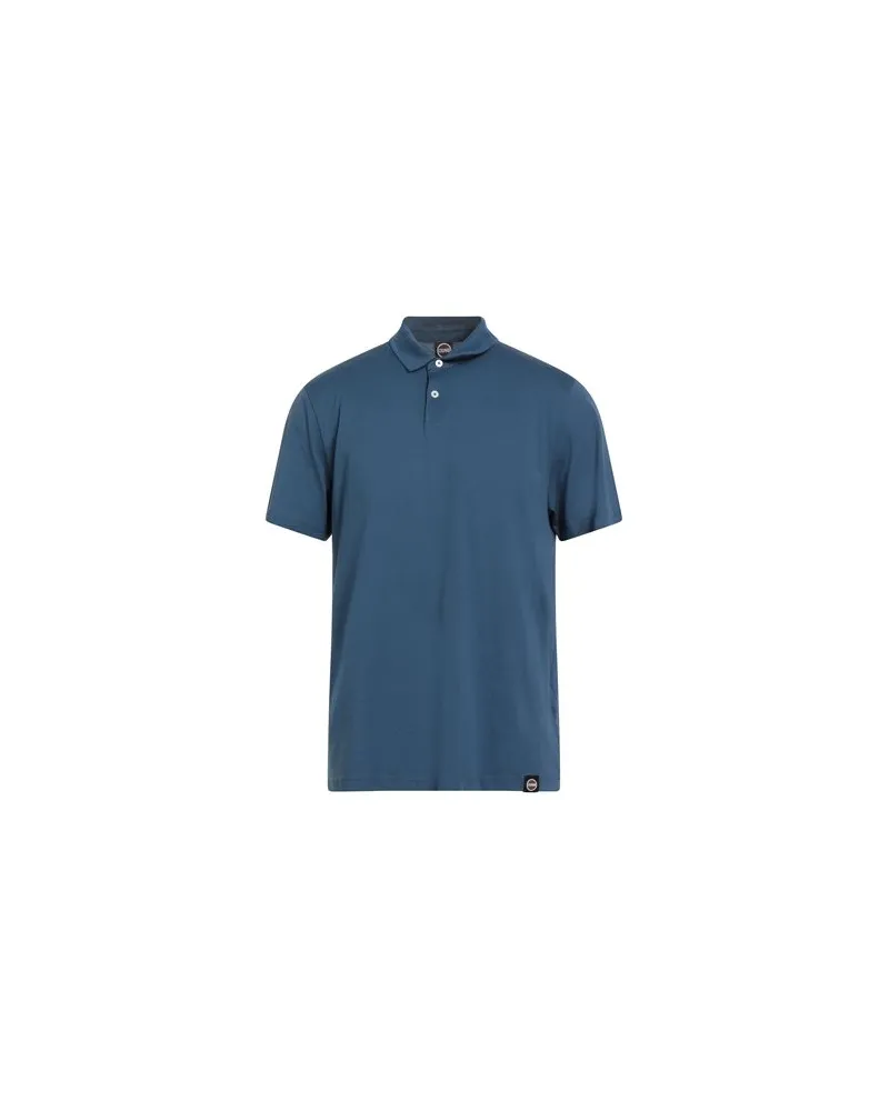 Colmar TOPS - Poloshirtsauf YOOX.COM Taubenblau