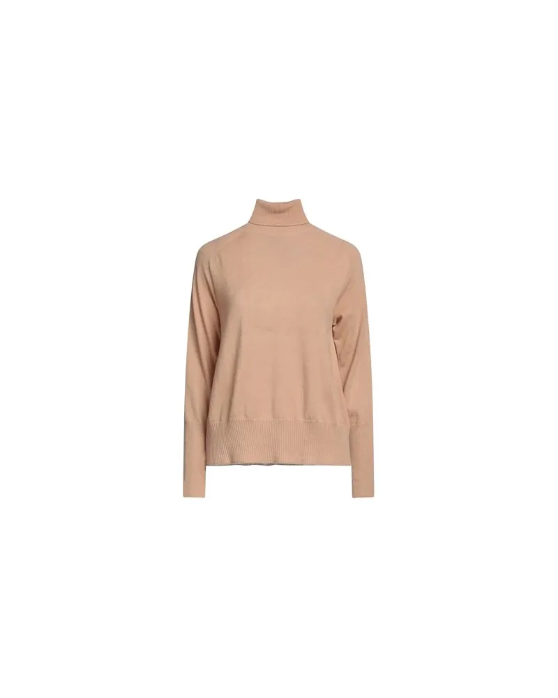 ALYSI CRÈME - STRICKWAREN - Rollkragenpulloverauf YOOX.COM Beige