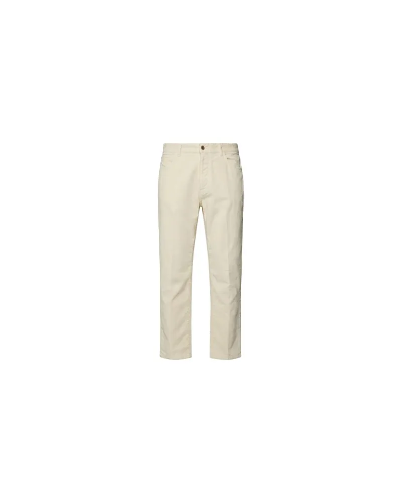 OFFICINA 36 HOSEN & RÖCKE - Hosenauf YOOX.COM Cremeweiß