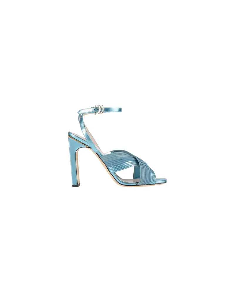 Pollini SCHUHE - Sandalenauf YOOX.COM Azurblau