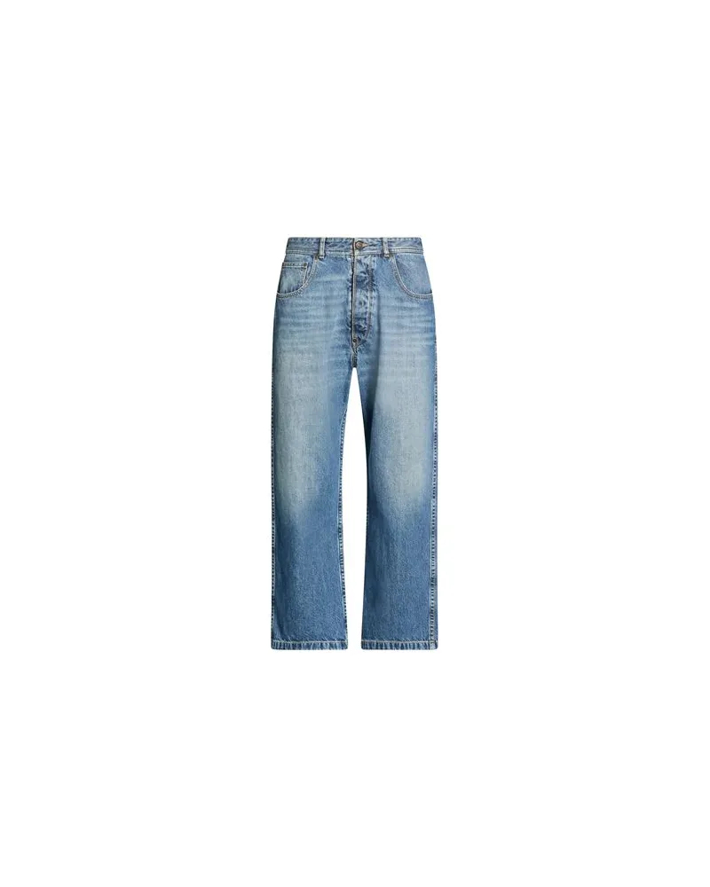 Maison Margiela HOSEN & RÖCKE - Jeanshosenauf YOOX.COM Blau