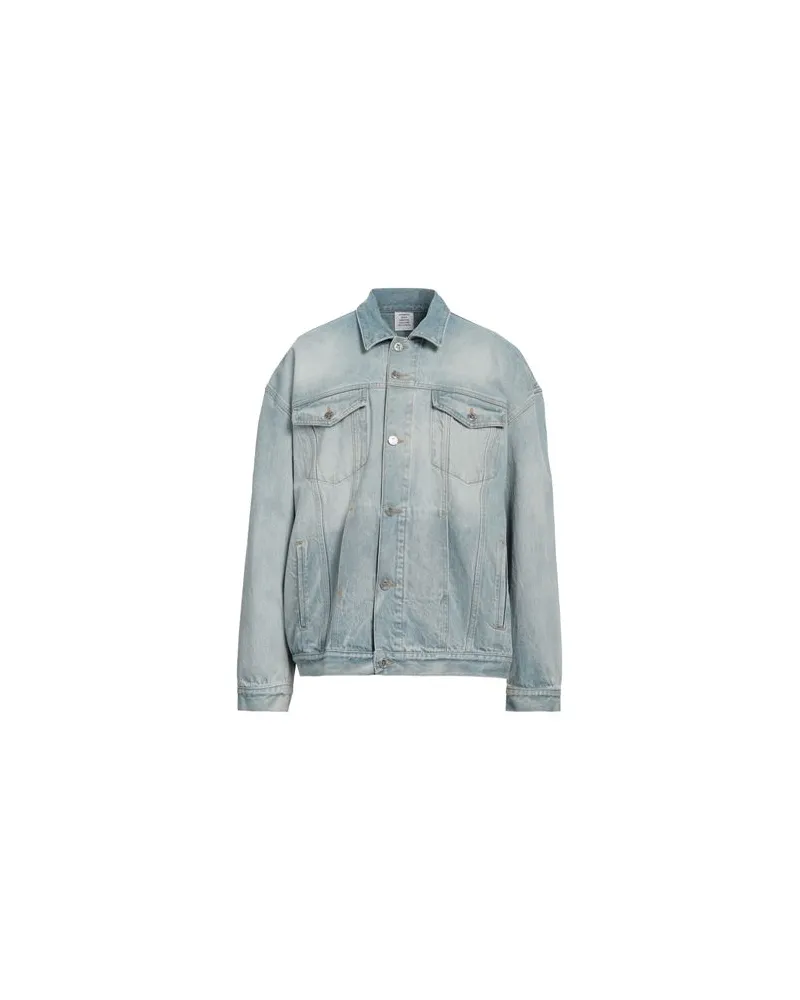 VETEMENTS JACKEN & MÄNTEL - Jeansjacken/Mäntelauf YOOX.COM Blau
