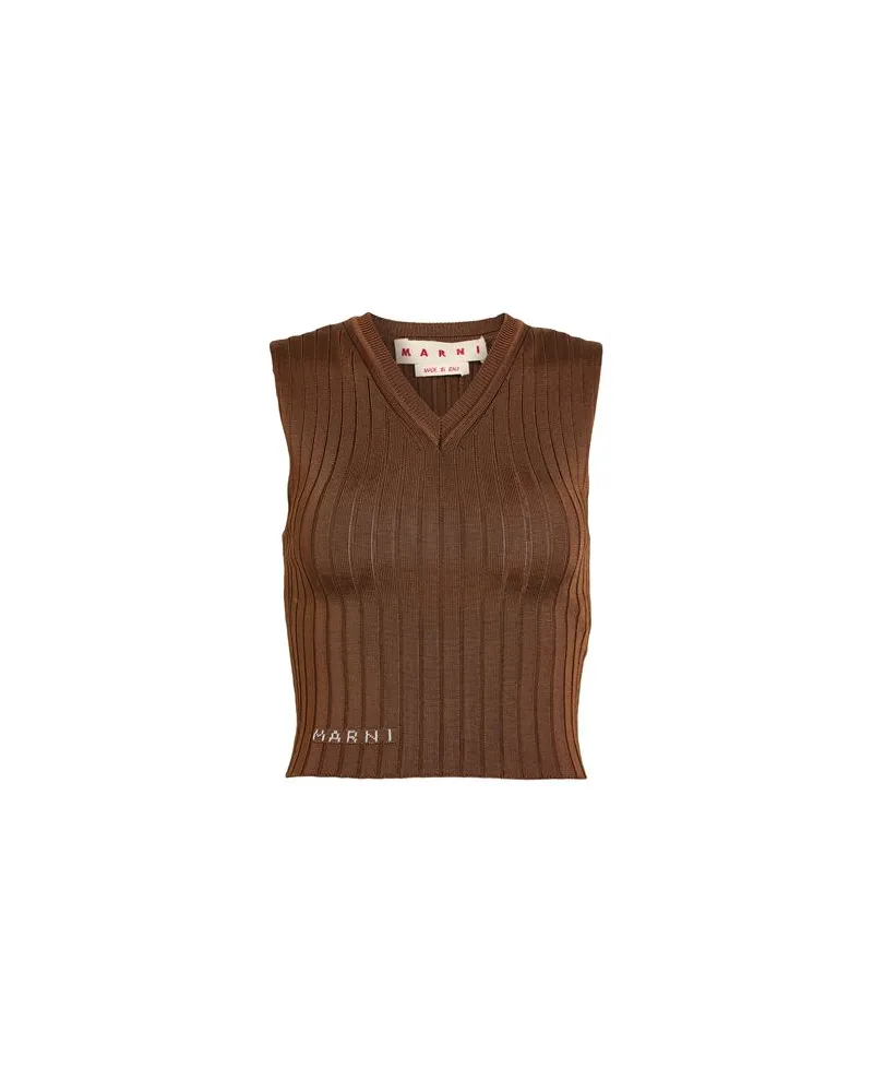 Marni TOPS - Topsauf YOOX.COM Braun