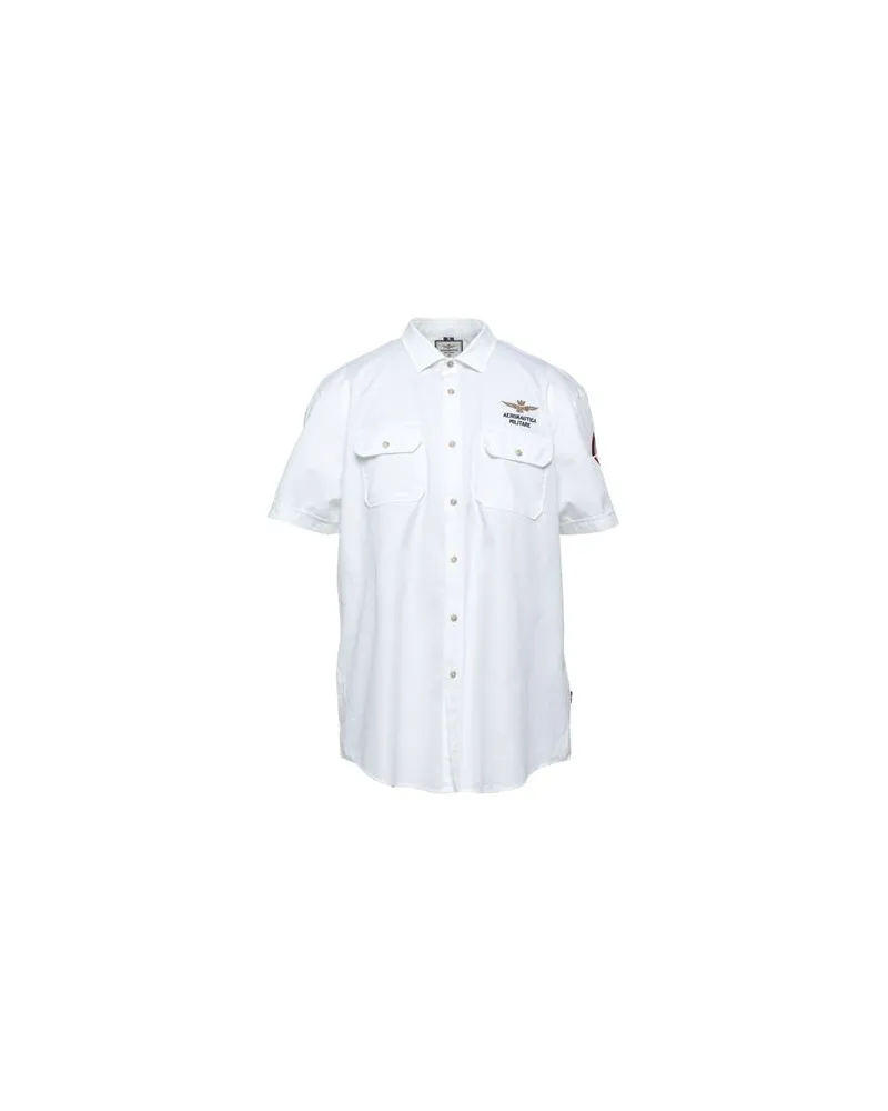 Aeronautica Militare TOPS - Hemdenauf YOOX.COM Weiß