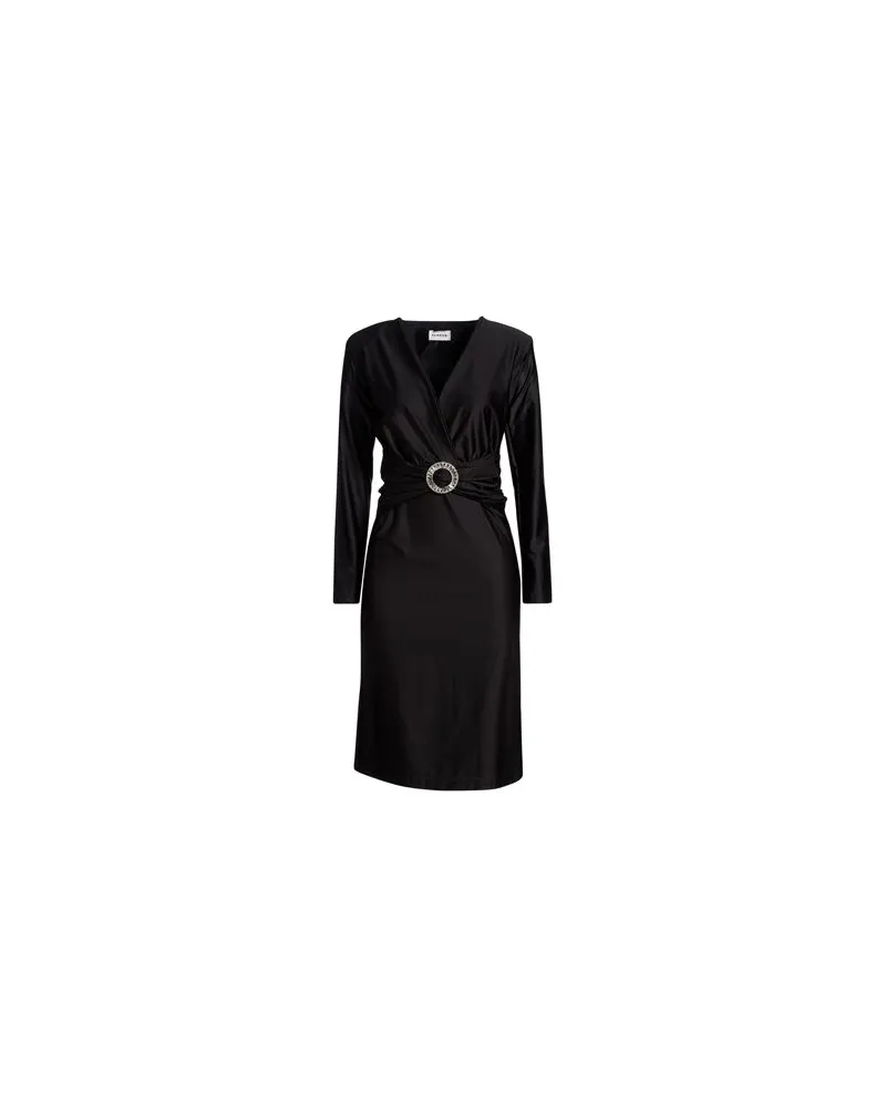 P.A.R.O.S.H. P.A.R.O H. - KLEIDER - Midi-Kleiderauf YOOX.COM Schwarz