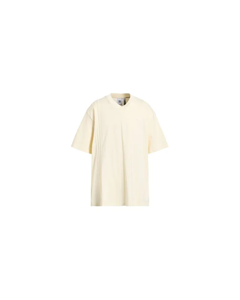 adidas TOPS - T-shirtsauf YOOX.COM Elfenbein