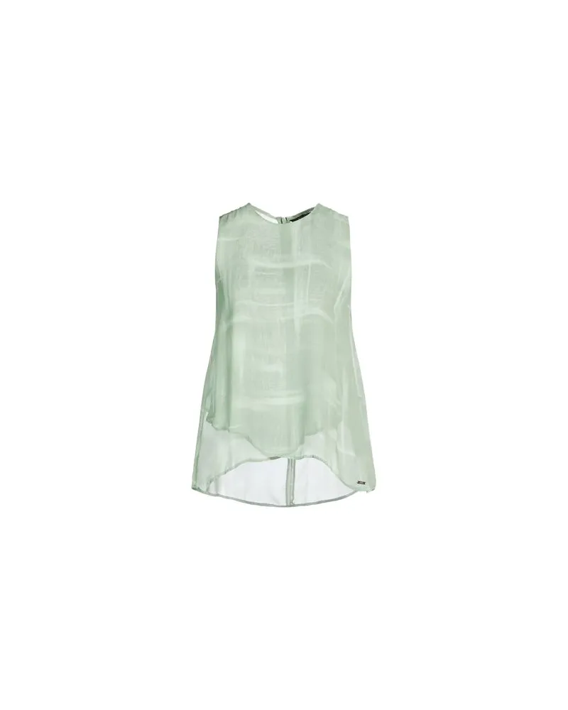 Armani Exchange TOPS - Topsauf YOOX.COM Salbeigrün