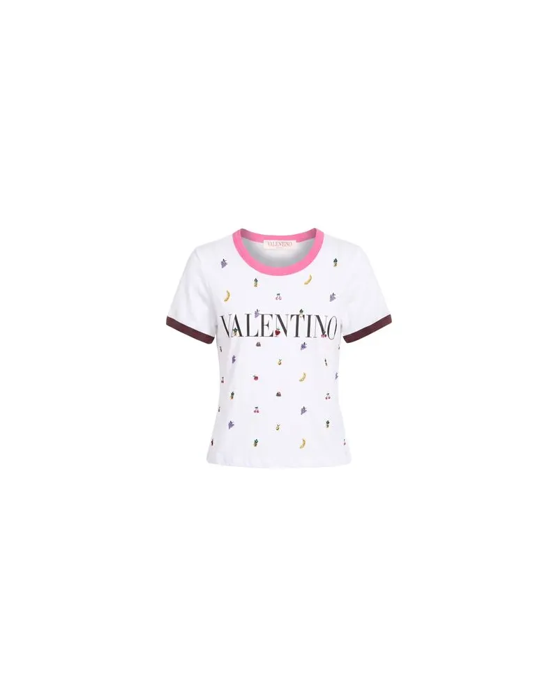 Valentino Garavani TOPS - T-shirtsauf YOOX.COM Weiß