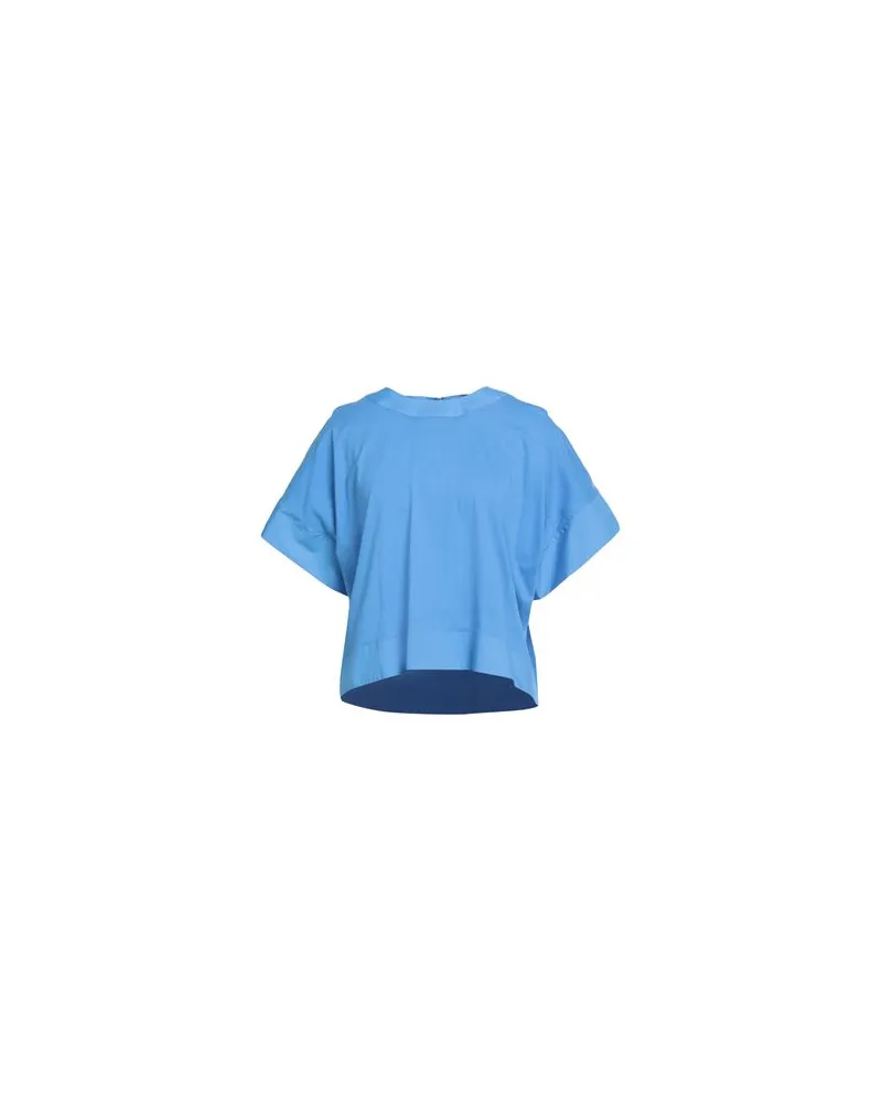 Seventy TOPS - T-shirtsauf YOOX.COM Azurblau