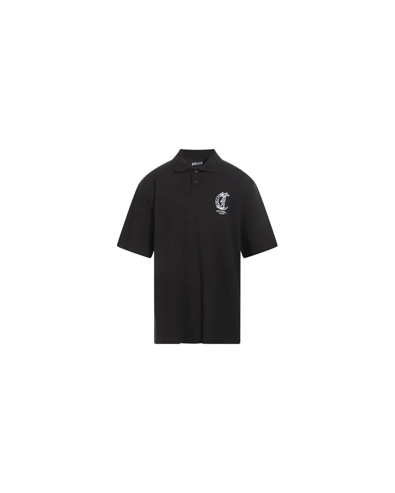 Just Cavalli TOPS - Poloshirtsauf YOOX.COM Schwarz