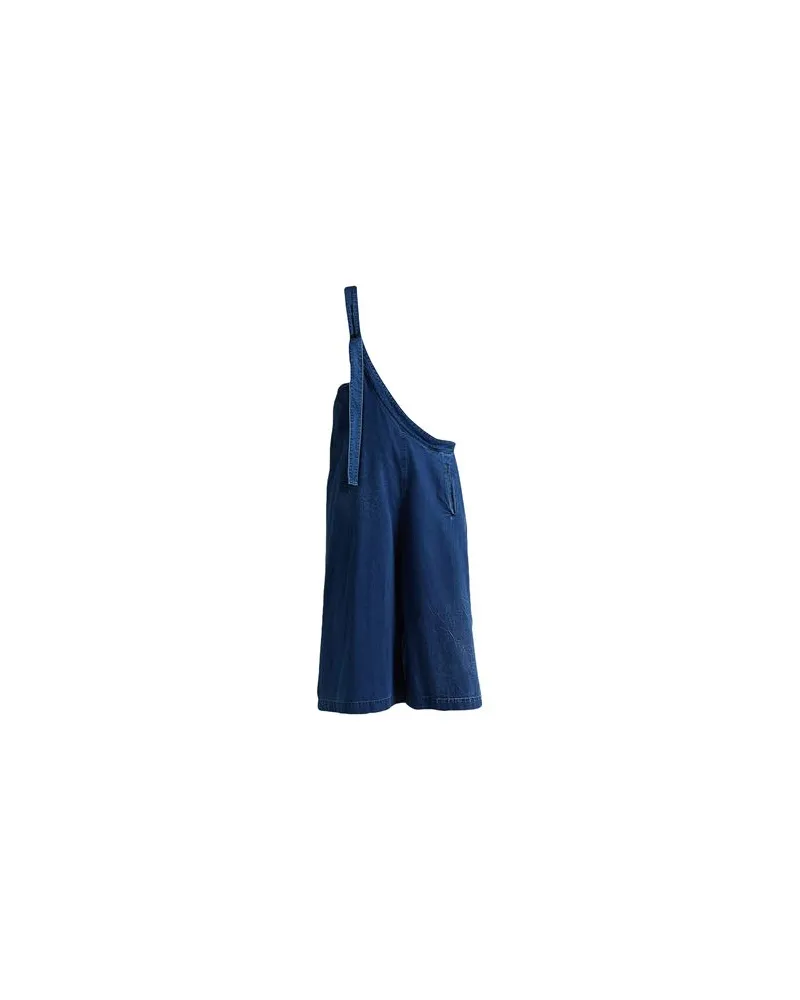 Y'S YOHJI YAMAMOTO OVERALLS - Lange Overallsauf YOOX.COM Blau