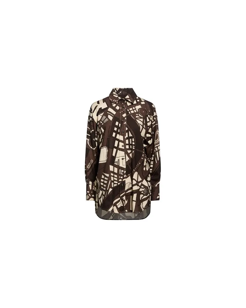ALYSI TOPS - Hemdenauf YOOX.COM Dunkelbraun
