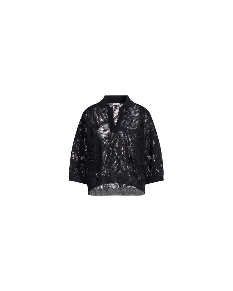 Brunello Cucinelli STRICKWAREN - Pulloverauf YOOX.COM Nachtblau