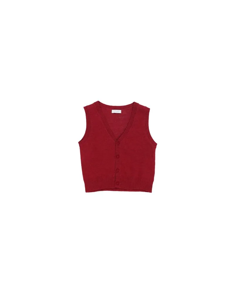 Il Gufo STRICKWAREN - Strickjackenauf YOOX.COM Ziegelrot