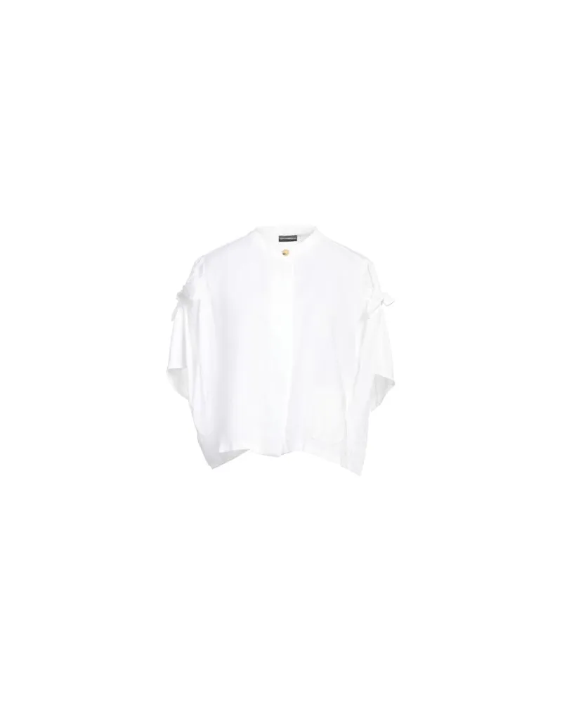 Emporio Armani TOPS - Hemdenauf YOOX.COM Weiß