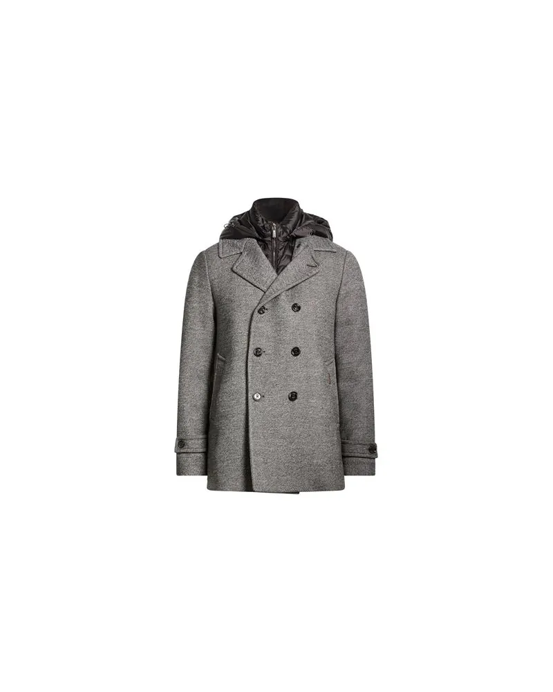 MOORER JACKEN & MÄNTEL - Mäntelauf YOOX.COM Grau