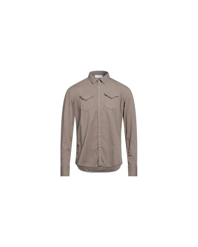 Aglini TOPS - Hemdenauf YOOX.COM Khaki