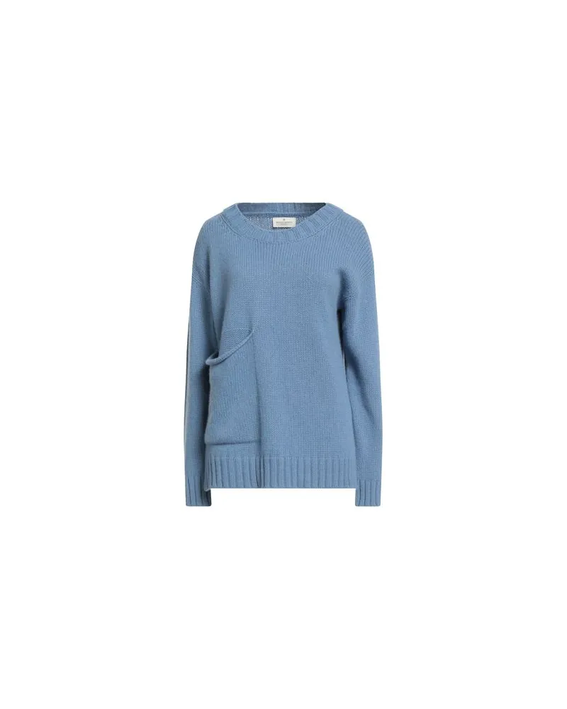 Bruno Manetti STRICKWAREN - Pulloverauf YOOX.COM Taubenblau