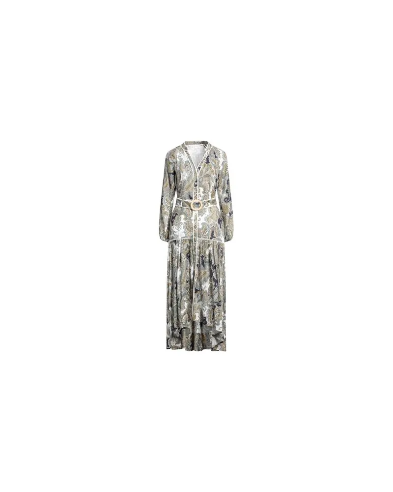 Veronica Beard KLEIDER - Maxi-Kleiderauf YOOX.COM Militärgrün