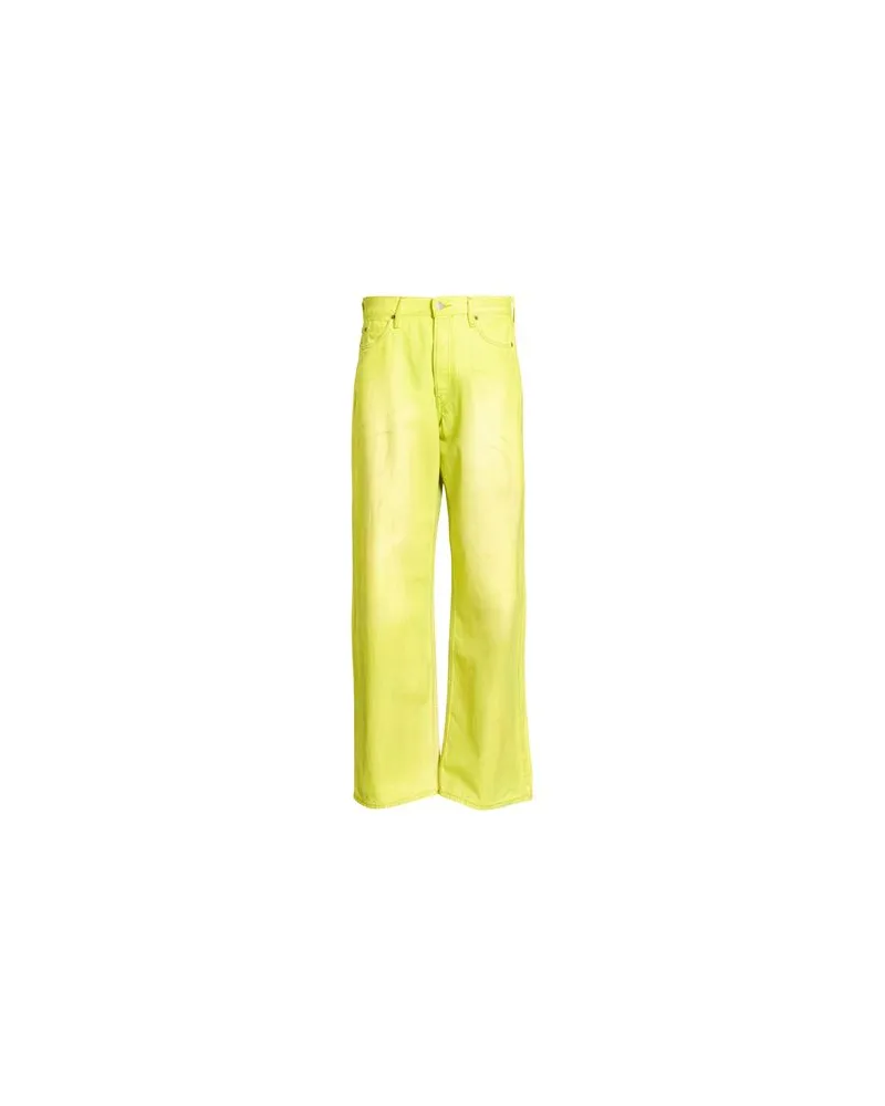 Acne Studios HOSEN & RÖCKE - Jeanshosenauf YOOX.COM Limettengrün