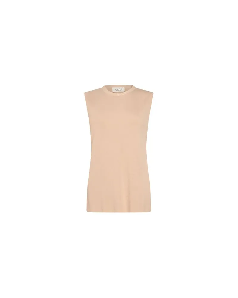 Kaos DAY BY DAY - TOPS - Topsauf YOOX.COM Beige