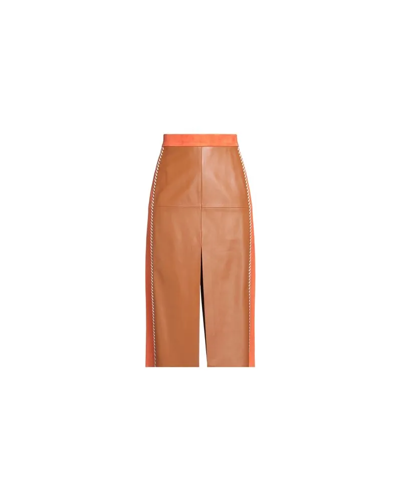 Marni HOSEN & RÖCKE - Midi-Röckeauf YOOX.COM Lederfarben