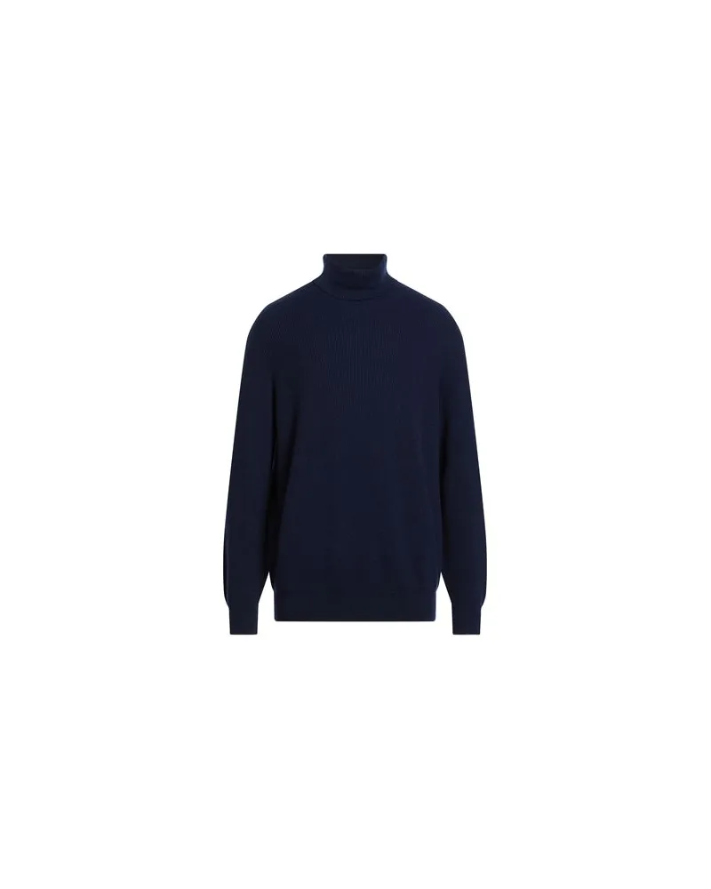 Brunello Cucinelli STRICKWAREN - Rollkragenpulloverauf YOOX.COM Nachtblau