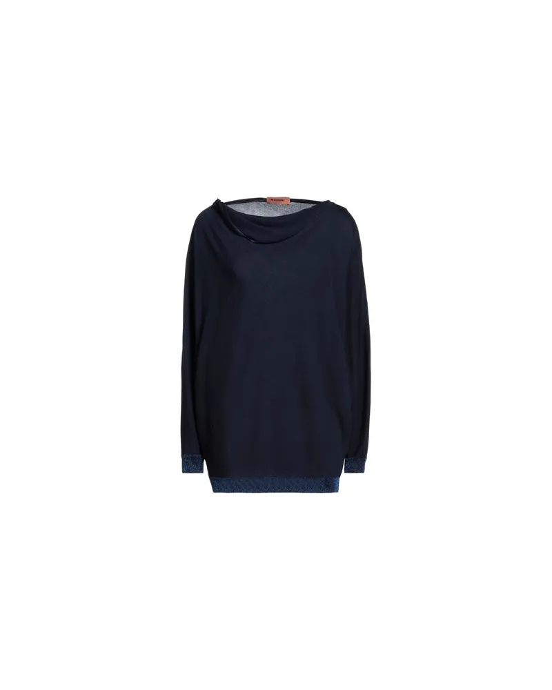 Missoni STRICKWAREN - Pulloverauf YOOX.COM Marineblau