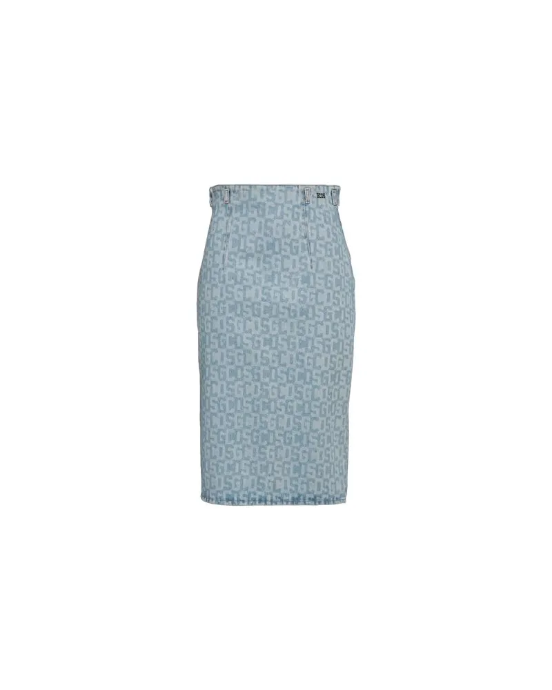 GCDS HOSEN & RÖCKE - Jeansröckeauf YOOX.COM Blau