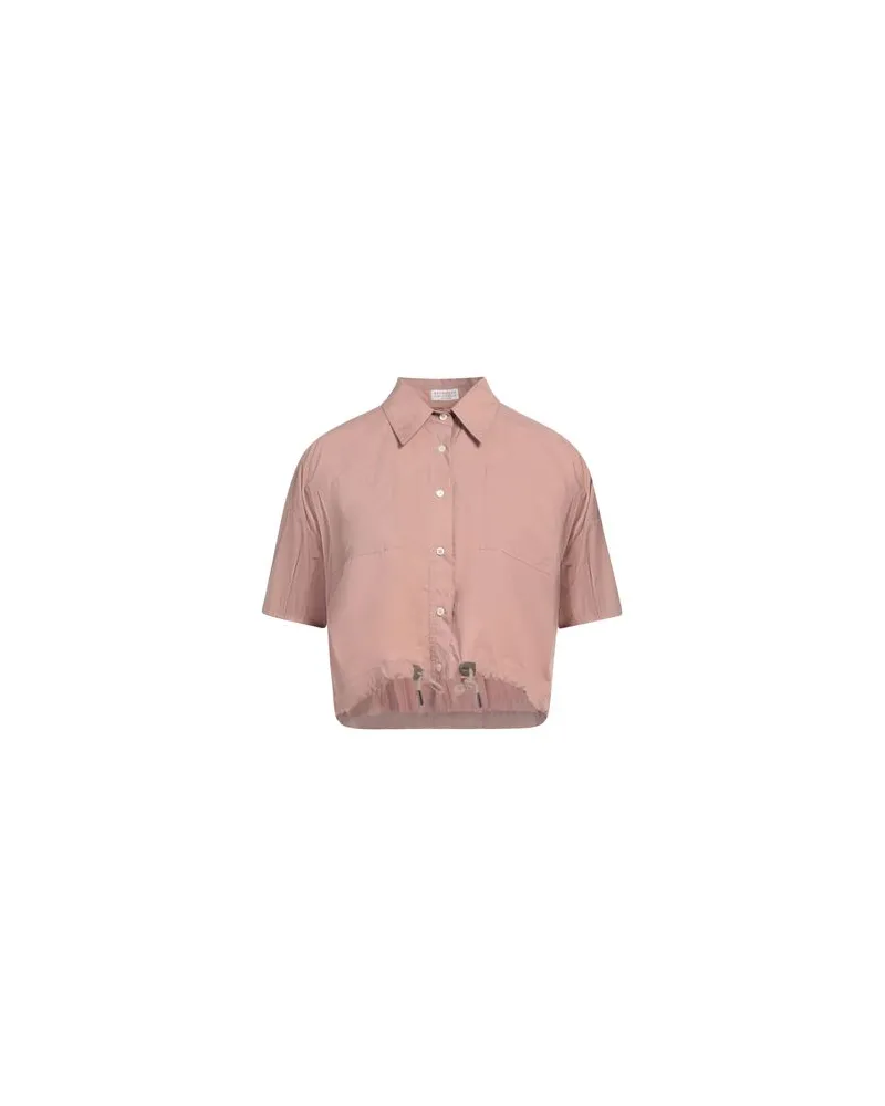 Brunello Cucinelli TOPS - Hemdenauf YOOX.COM Antikrosa