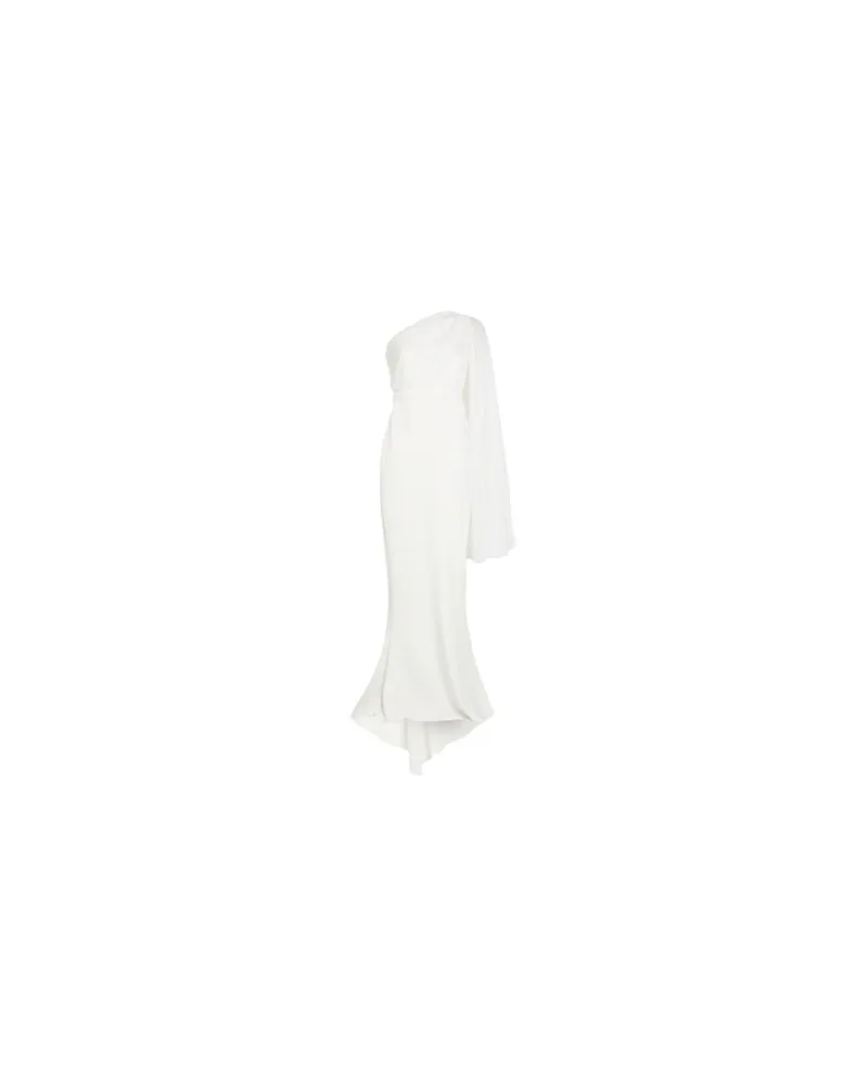 Max Mara KLEIDER - Maxi-Kleiderauf YOOX.COM Elfenbein