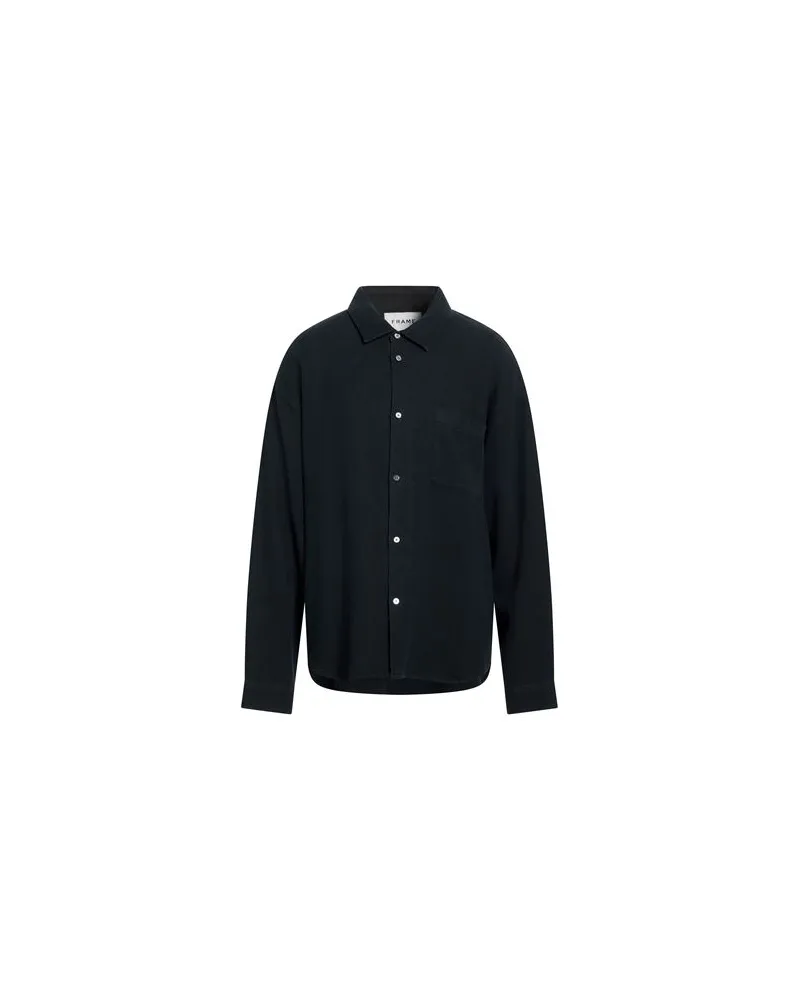Frame Denim TOPS - Hemdenauf YOOX.COM Nachtblau