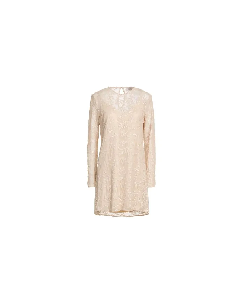 Motel KLEIDER - Mini-Kleiderauf YOOX.COM Beige