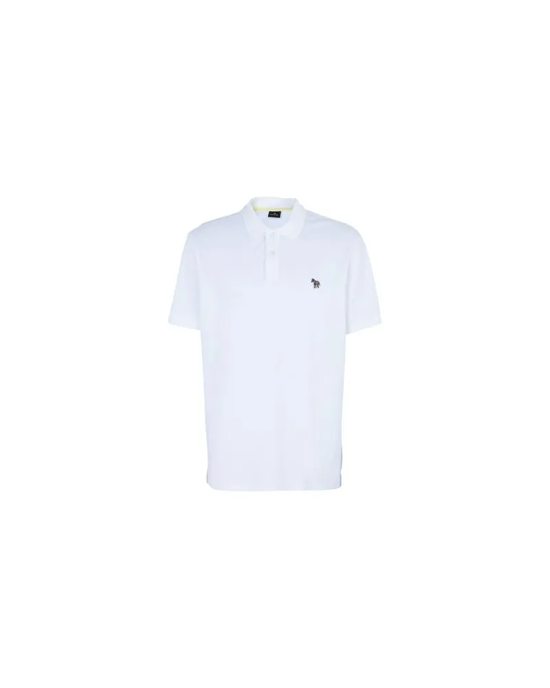 Paul Smith MENS REG FIT SS POLO SHIRT  - TOPS - Poloshirtsauf YOOX.COM Weiß
