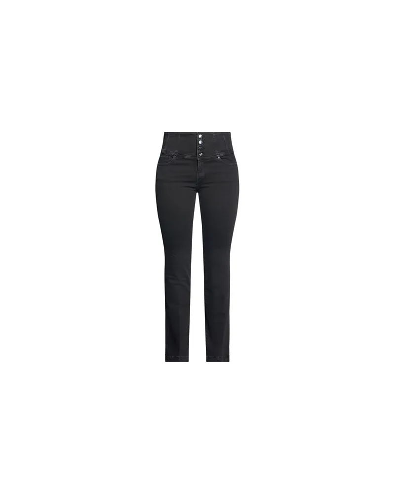 Guess HOSEN & RÖCKE - Jeanshosenauf YOOX.COM Schwarz
