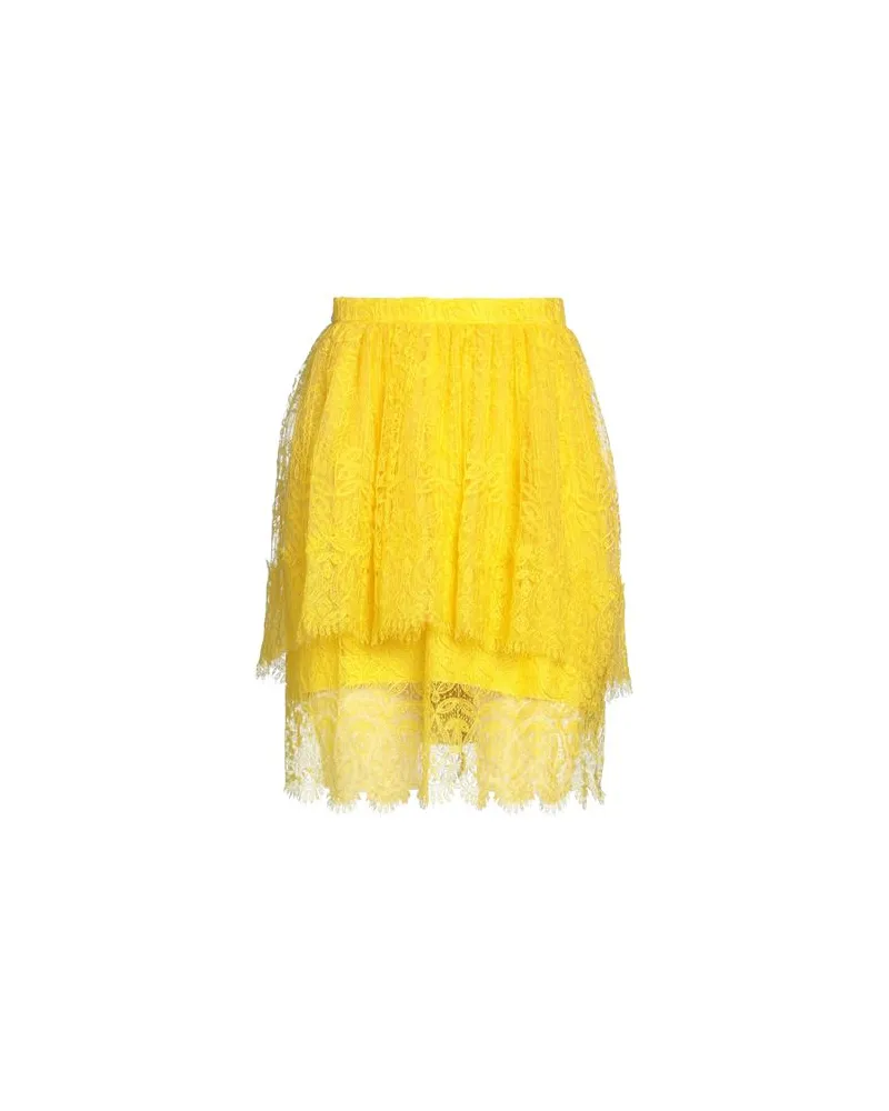 Ermanno Scervino HOSEN & RÖCKE - Miniröckeauf YOOX.COM Gelb