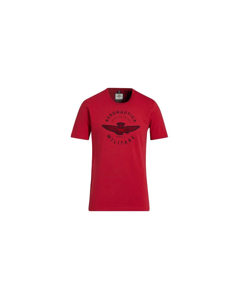 Aeronautica Militare TOPS - T-shirtsauf YOOX.COM Rot