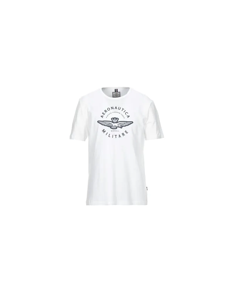 Aeronautica Militare TOPS - T-shirtsauf YOOX.COM Weiß