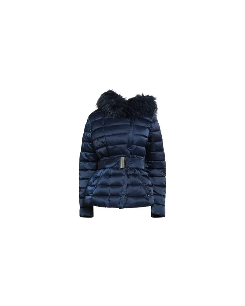 Gaudi JEANS - JACKEN & MÄNTEL - Pufferjacken & Daunenjackenauf YOOX.COM Marineblau