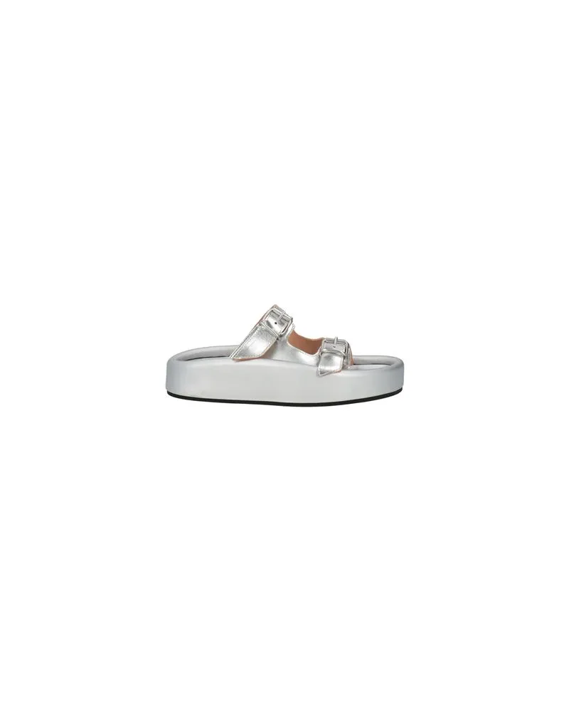 Maison Margiela SCHUHE - Sandalenauf YOOX.COM Silber