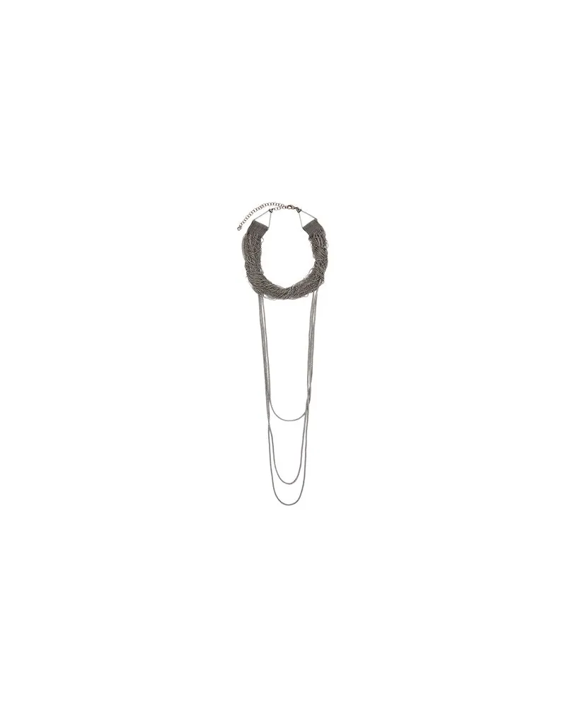Fabiana Filippi SCHMUCK und UHREN - Halskettenauf YOOX.COM Silber